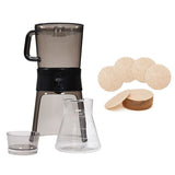 Cold Brew Coffee Maker & Cold Brew Coffee Maker Paper Filters Bundle N6