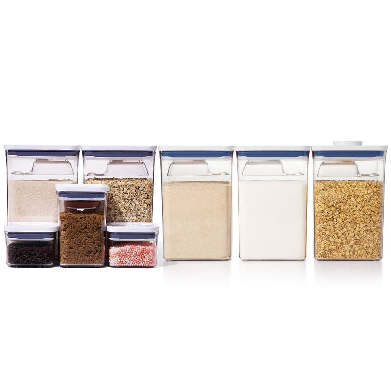 6-Piece POP Container Set & 8-Piece POP Container Baking Set Bundle W2
