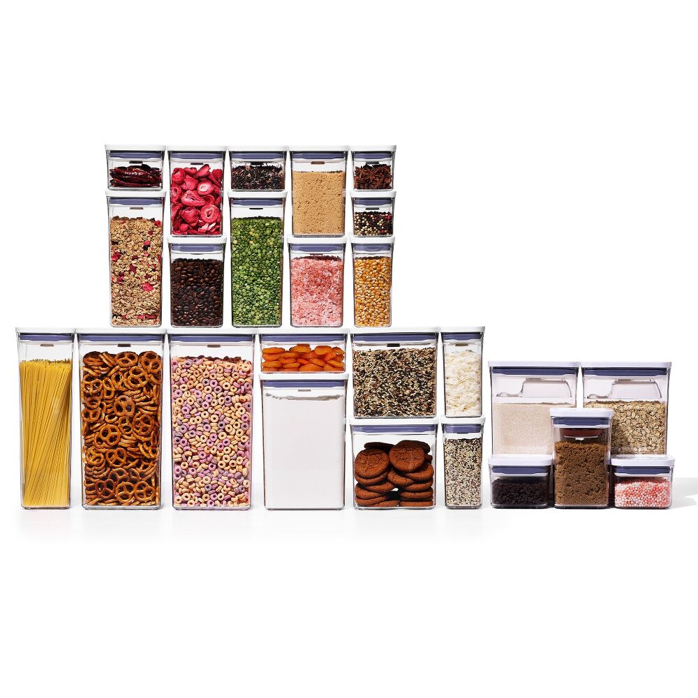 20-Piece POP Container Set & 8-Piece POP Container Baking Set Bundle O9