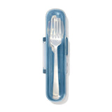 Prep & Go Stainless Steel Utensils With Case - Ocean Blue V3