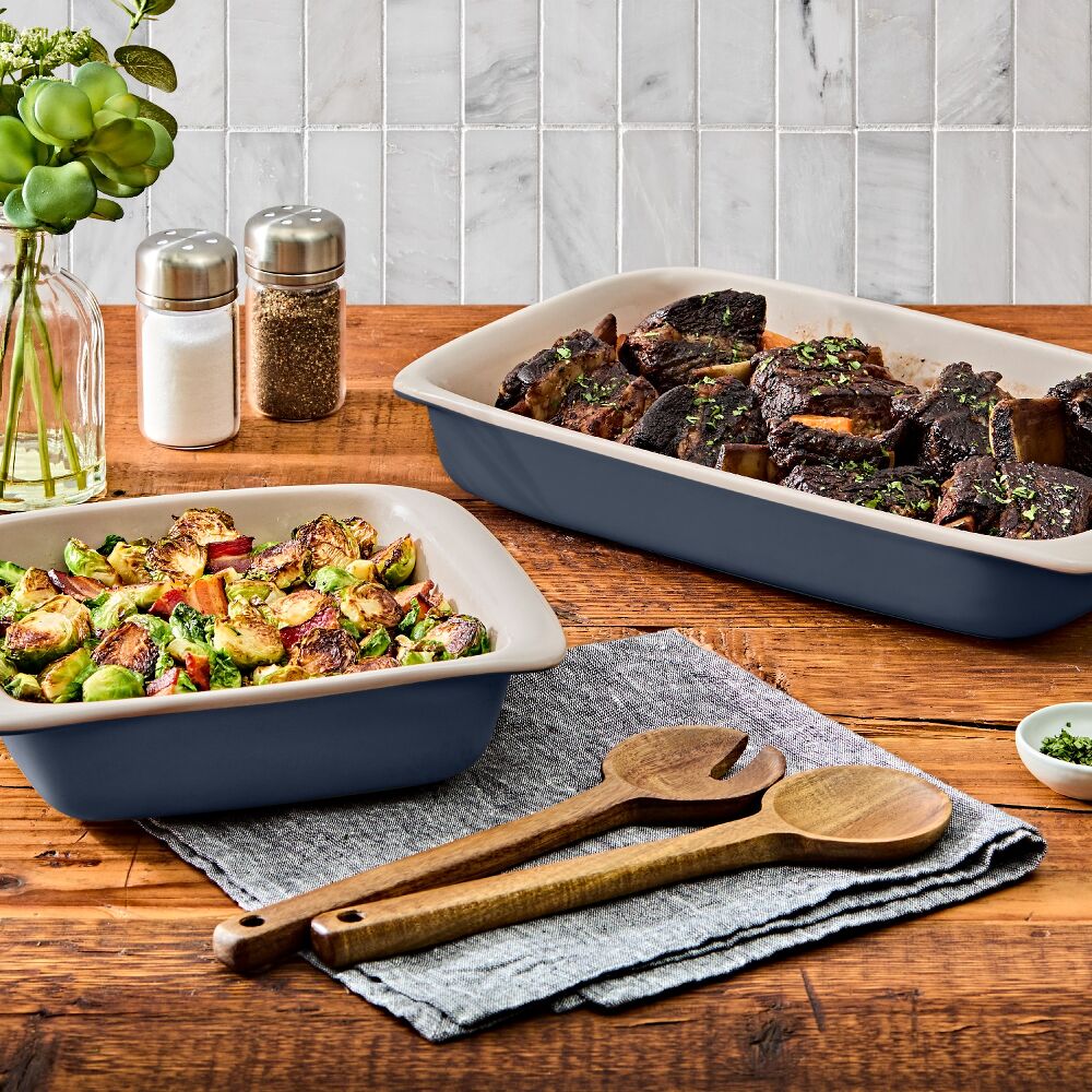 3 Qt Rectangular Stoneware Baking Dish G1