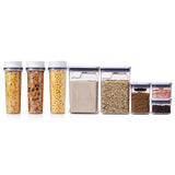 3 Piece Cereal Dispenser Set & 8-Piece POP Container Baking Set Bundle B8