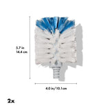 Stainless Steel Bottle Brush Refill - 2 Pack F6