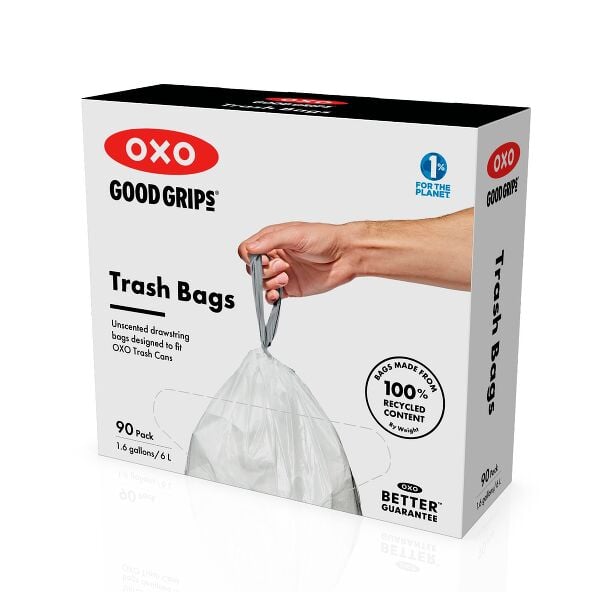 Trash Bags - 1.6 gallons/6L - 90-Pack Z0