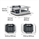 Over-the-sink Aluminum Dish Rack C5