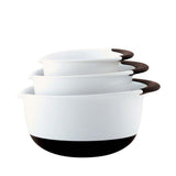 3-Piece Mixing Bowl Set - White F6