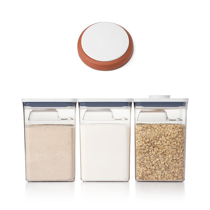 POP Brown Sugar Keeper & 6-Piece POP Container Set Bundle H7