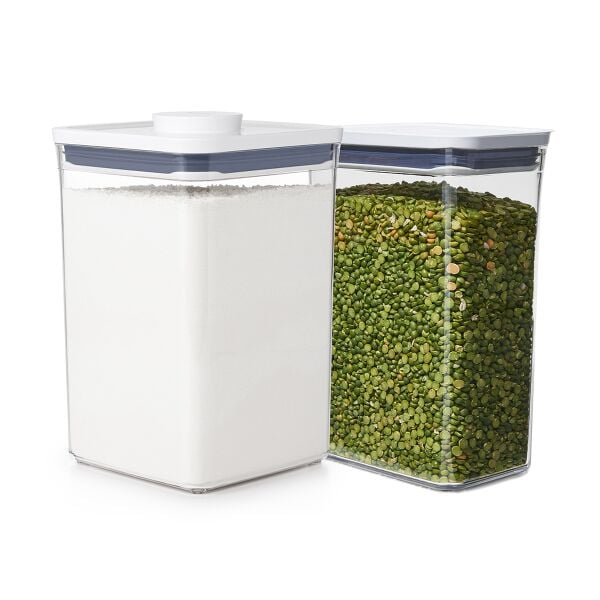 POP Container - Rectangle Medium (2.7 Qt.) & POP Container - Big Square Medium (4.4 Qt.) Bundle R3