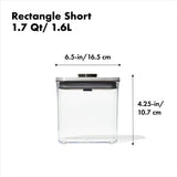 POP Container - Rectangle Short (1.7 Qt/1.6 L) - Matte Black I4