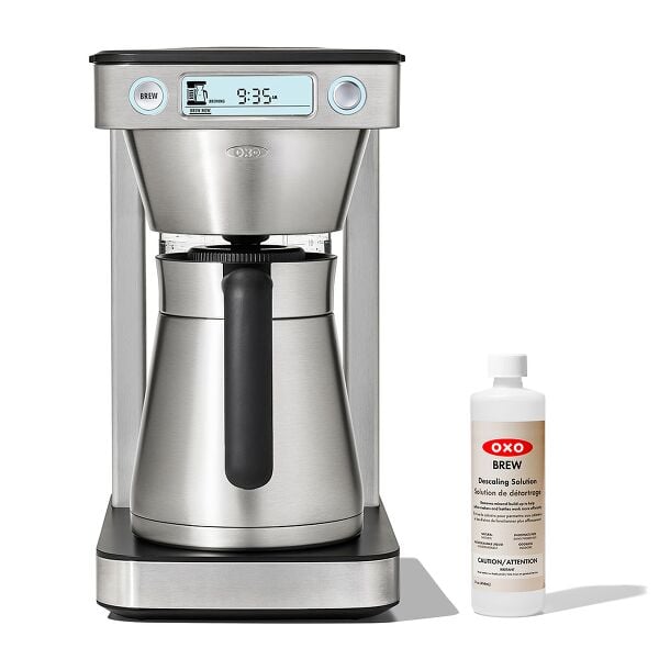 12-Cup Coffee Maker with Podless Single-Serve Function & Descaling Solution Bundle K1