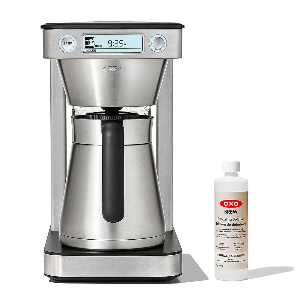 12-Cup Coffee Maker with Podless Single-Serve Function & Descaling Solution Bundle K1