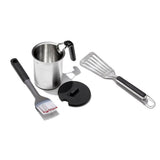Grilling Basting Pot and Brush Set & Grilling Precision Turner Bundle B2