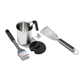 Grilling Basting Pot and Brush Set & Grilling Precision Turner Bundle B2