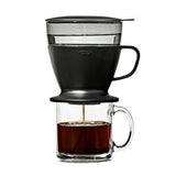 Pour Over Coffee Maker with Water Tank - Matte Black N3