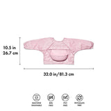 Sleeved Roll-Up Bib - Blossom E2
