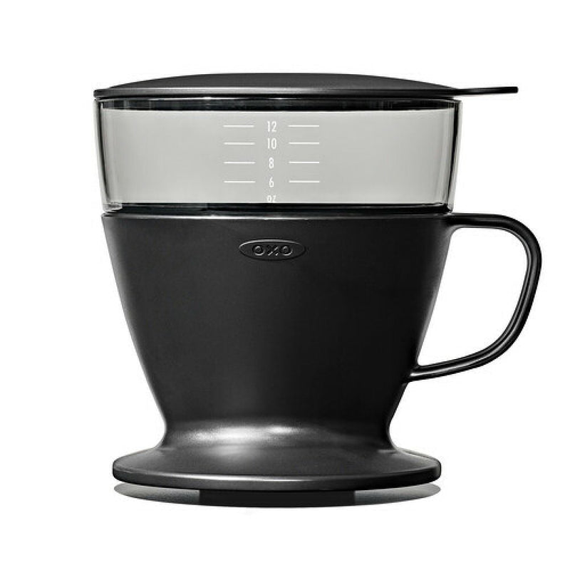 Pour Over Coffee Maker with Water Tank - Matte Black N3