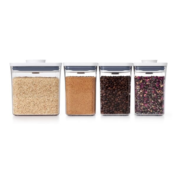 POP Container - Big Square Short (2.8 Qt.) & 3-Piece POP Container Value Set Bundle P8