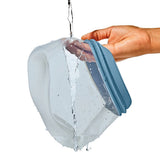 Silicone Reusable Bag  Stand-Up Quart (32 oz) - Ocean Blue W2