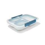 Prep & Go 4.1-Cup Divided Container - Ocean Blue A3