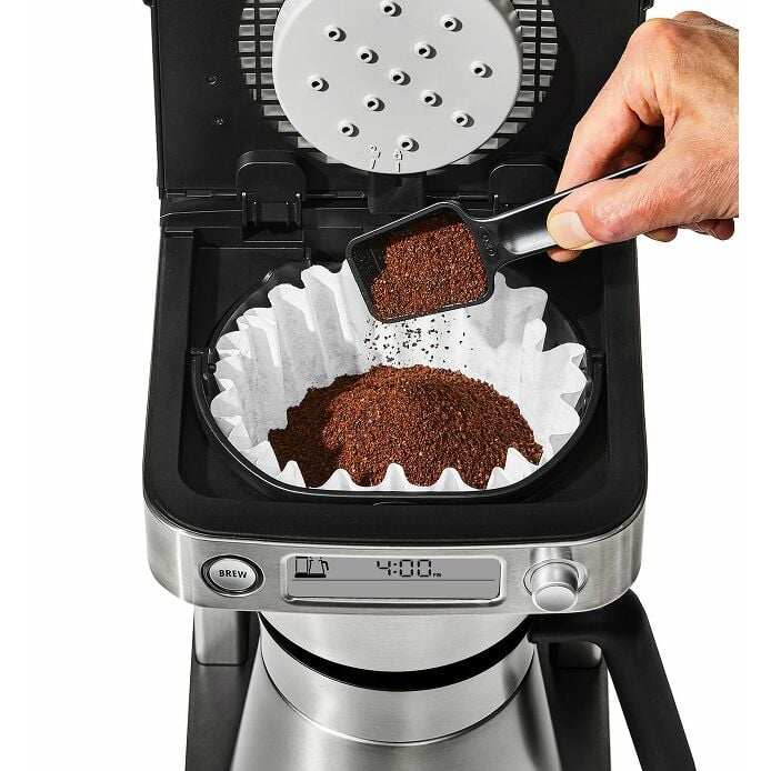 12-Cup Coffee Maker with Podless Single-Serve Function Y9