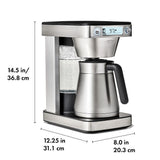 12-Cup Coffee Maker with Podless Single-Serve Function Y9