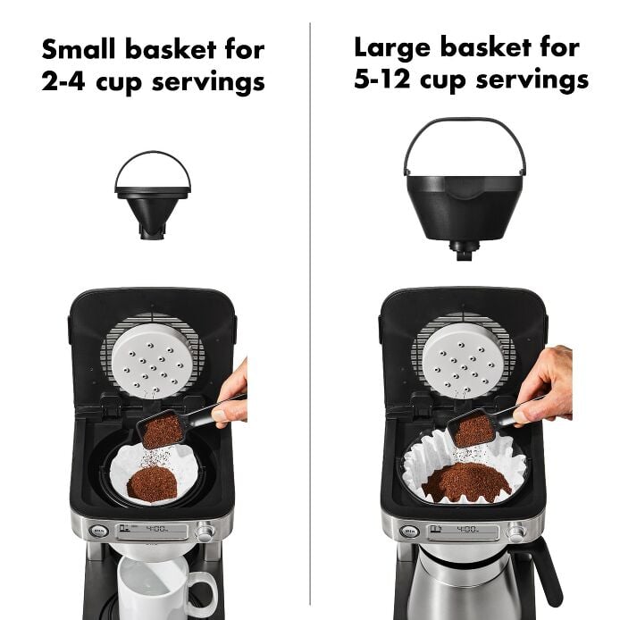 12-Cup Coffee Maker with Podless Single-Serve Function Y9