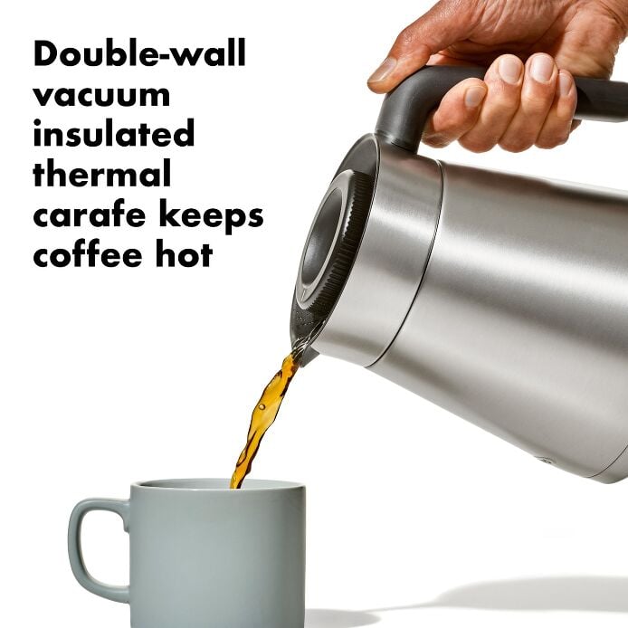 12-Cup Coffee Maker with Podless Single-Serve Function Y9