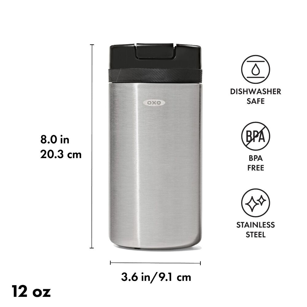 12oz Stainless Steel Coffee Storage Container C2