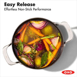 Ceramic Professional Non-Stick 5QT Stock Pot with Lid X6