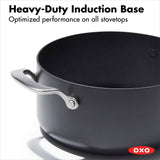 Ceramic Professional Non-Stick 5QT Stock Pot with Lid X6
