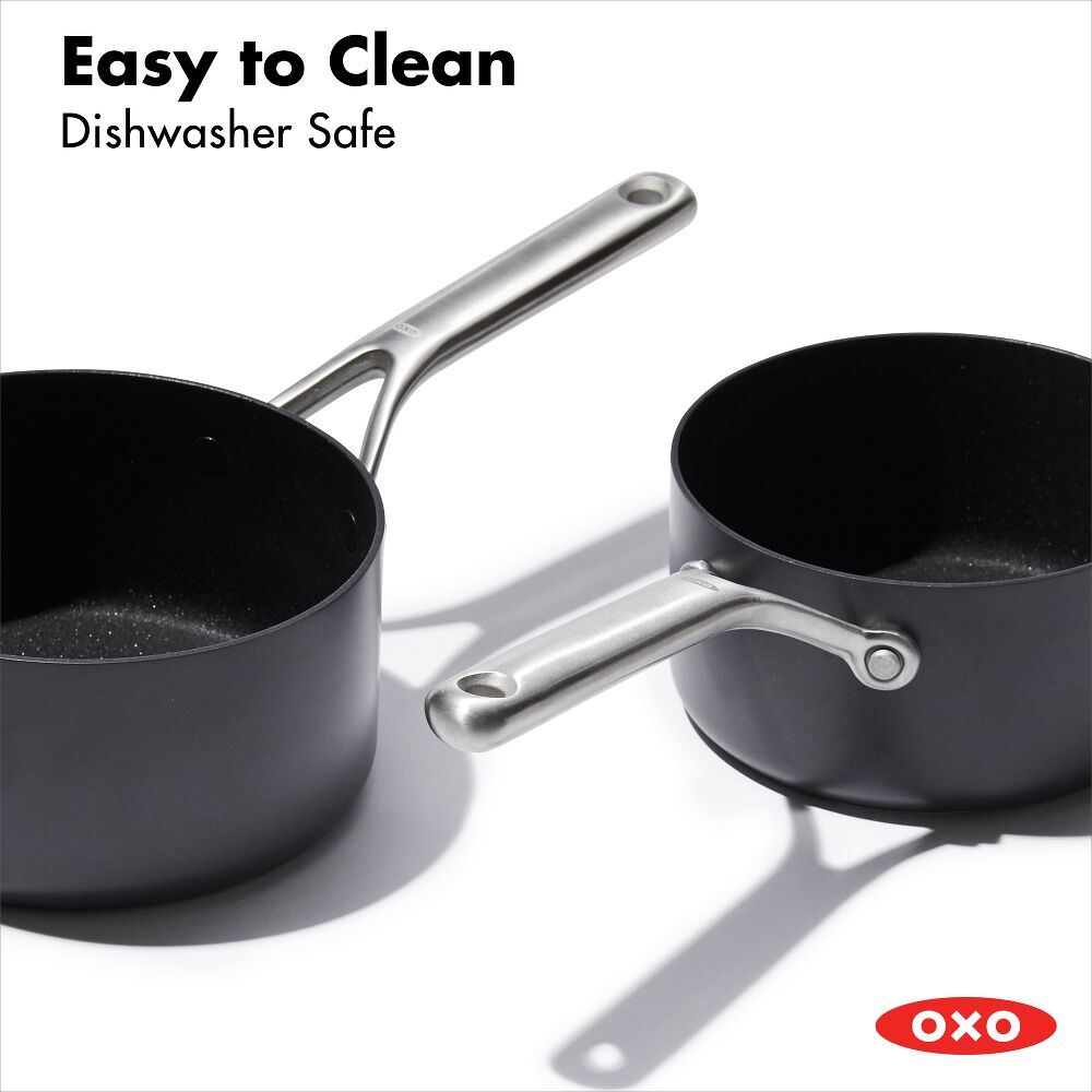 Ceramic Professional Non-Stick 4-Piece Saucepan Set (1.7 Qt & 2.3 Qt) S9
