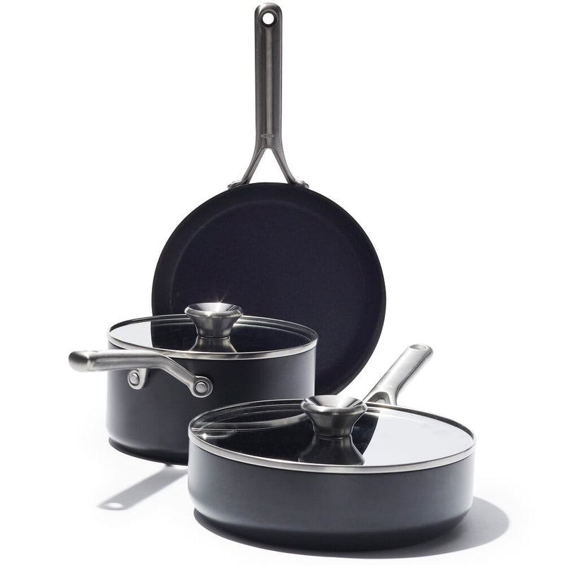 OXO Ceramic Professional Non-Stick 5-Piece Cookware Set W3