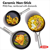 OXO Ceramic Professional Non-Stick 5-Piece Cookware Set W3