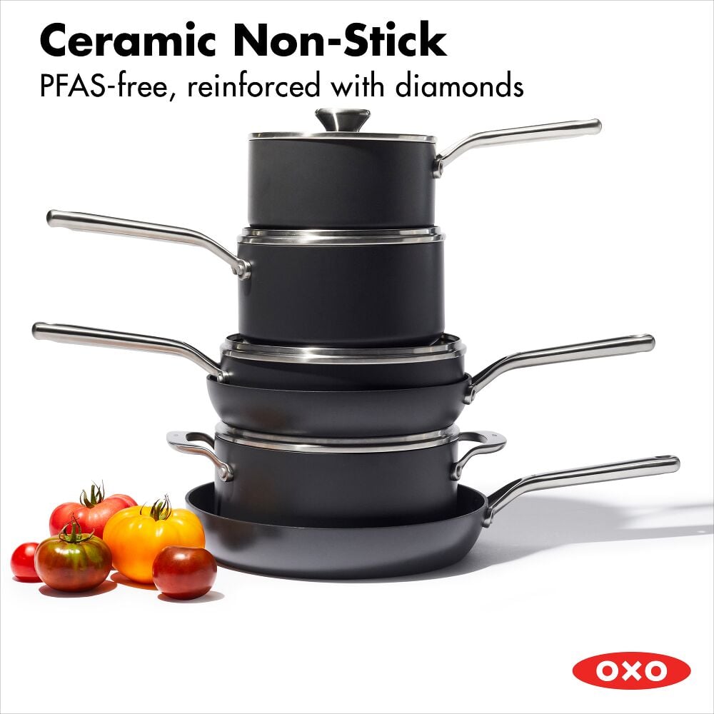 Ceramic Professional Non-Stick 10-Piece Cookware Set Q7