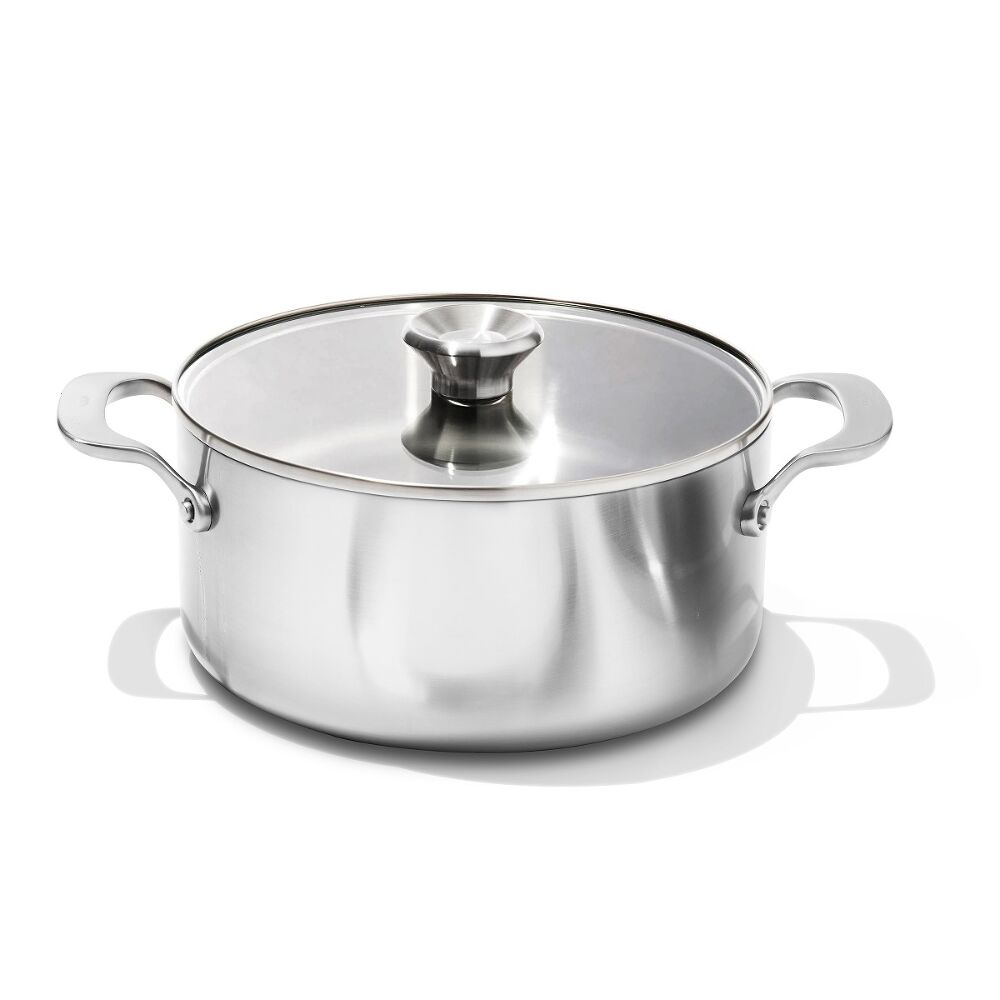 Stainless Steel Mira Series 5.2qt Casserole And Lid D6