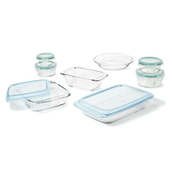 14-Piece Glass Bake, Serve & Store Set F5