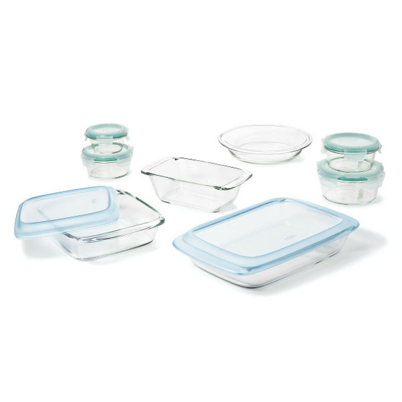 14-Piece Glass Bake, Serve & Store Set F5