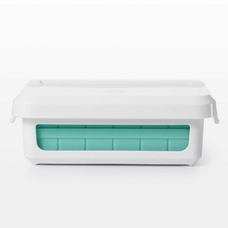 Covered Silicone Ice Cube Tray-Cocktail Cubes W3