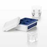 Covered Silicone Ice Cube Tray-Large Cube R9