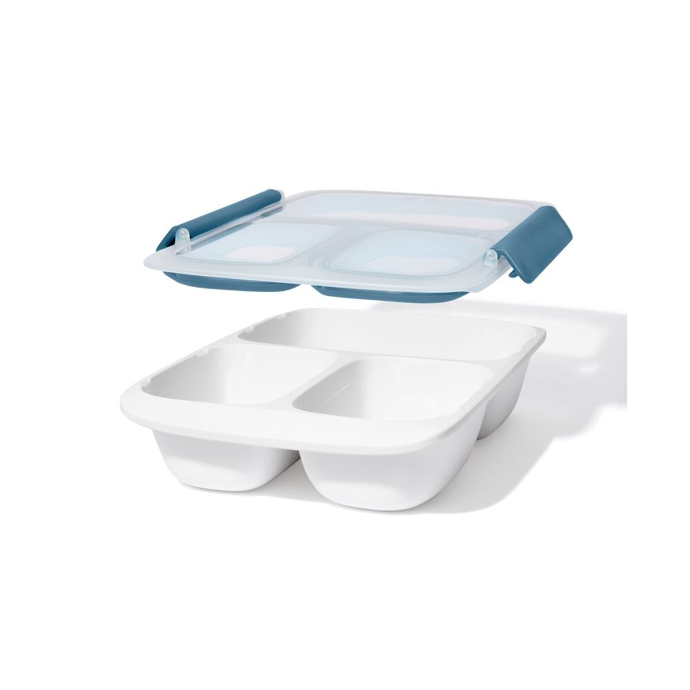Prep & Go 4.1-Cup Divided Container - Ocean Blue I0
