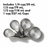 Stainless Steel Measuring Cups and Spoons Set A4