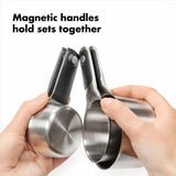 Stainless Steel Measuring Cups and Spoons Set A4
