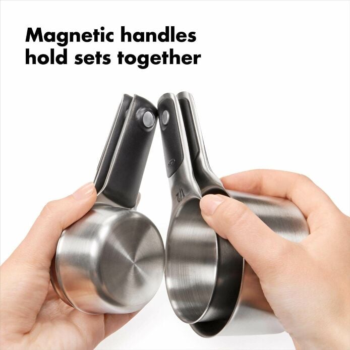 Stainless Steel Measuring Cups and Spoons Set A4