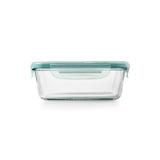 Smart Seal 3.5 Cup Glass Rectangle Container - Teal I2