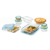 14-Piece Glass Bake, Serve & Store Set F5