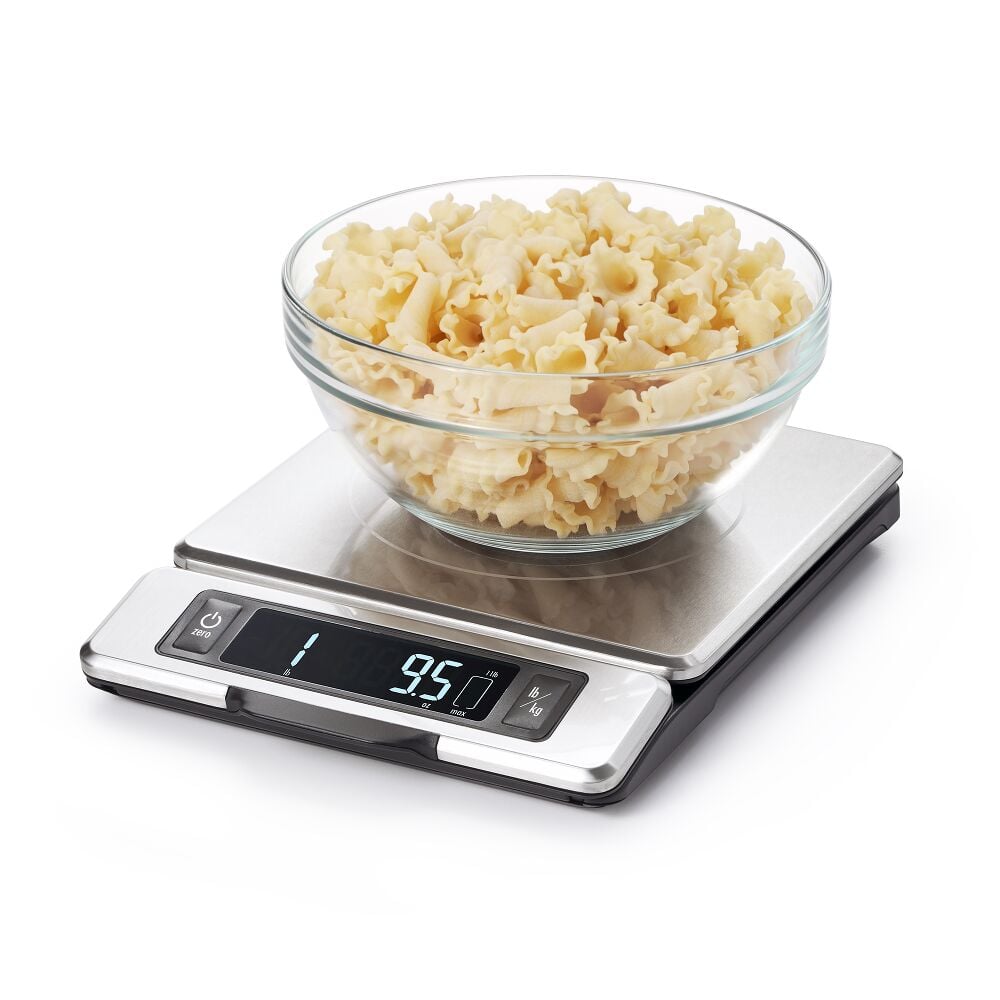 11 lb Stainless Steel Food Scale with Pull out Display W8