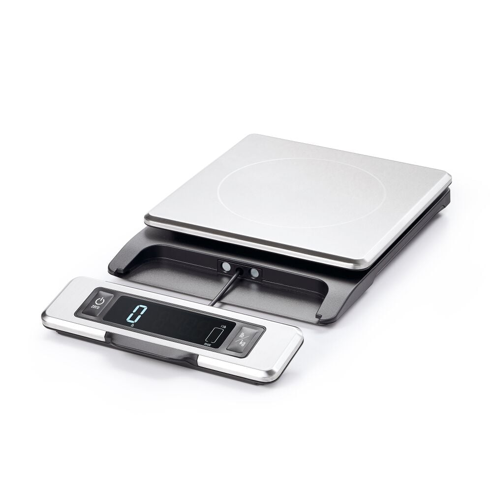 11 lb Stainless Steel Food Scale with Pull out Display W8