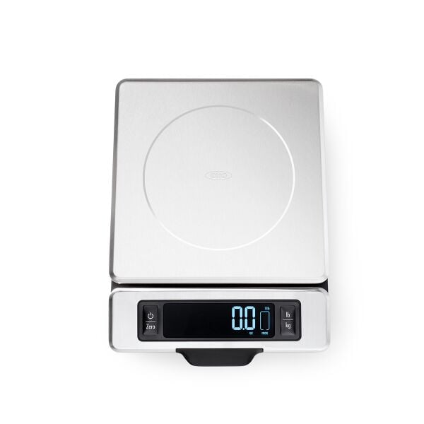 11 lb Stainless Steel Food Scale with Pull out Display W8