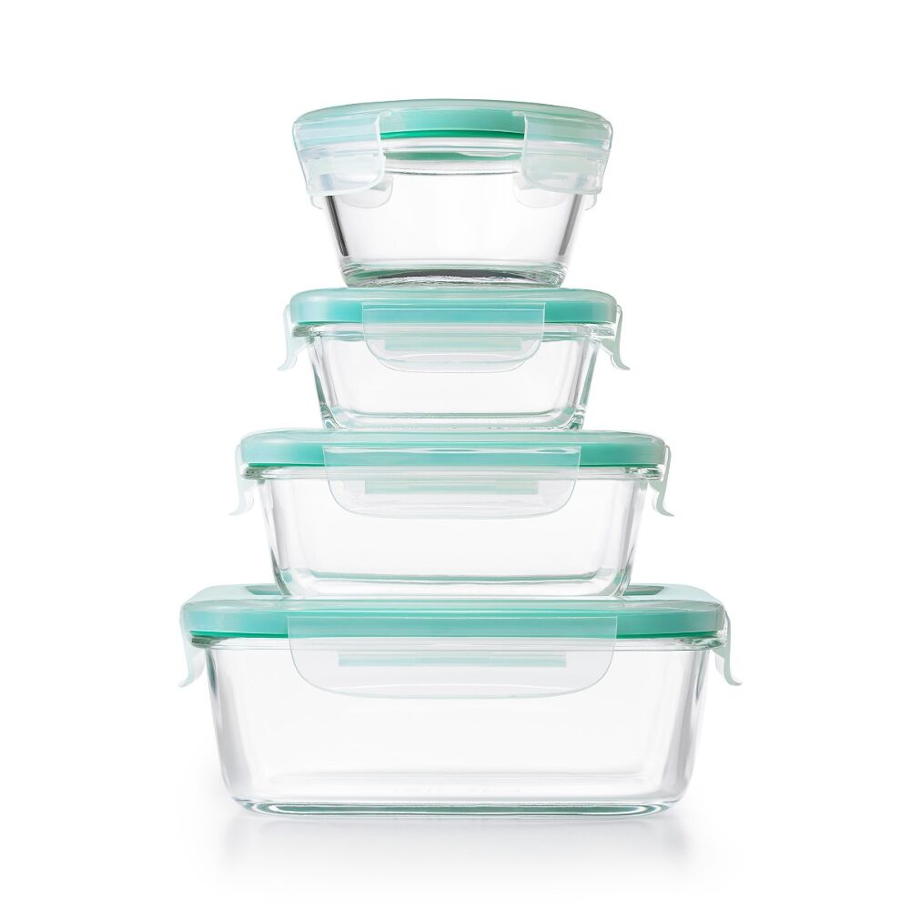 OXO Good Grips 12 Piece Smart Seal Glass Container Set F0