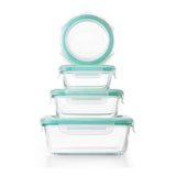 OXO Good Grips 12 Piece Smart Seal Glass Container Set F0